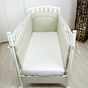 Babysanity paracolpi lettino lati lunghi Beige 