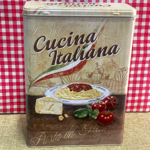 Scatola XL Cucina Italiana di latta