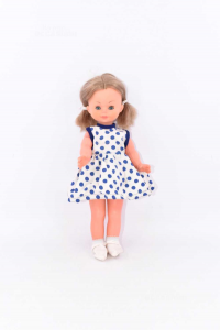 Doll Vintage Fiba Dress By Polka Dot 35 Cm (no Shoes)