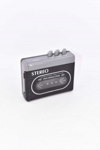 Walkman / Mangiacassette Stereo Black Gray Working
