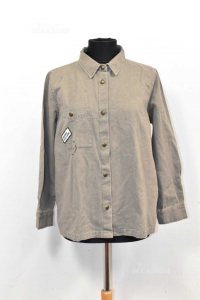Giacca Camicia Zara Stile Militare Tg. L Nuovo