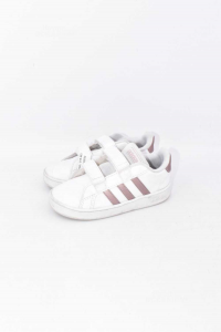 Shoes Baby Girl Adidas White Size