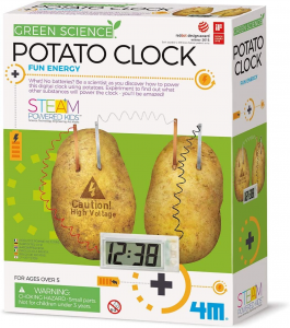 Green Science Potato Clock Orologio Eco 00-03275