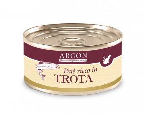 Argon_patè Trota - umido gatto 85 gr.