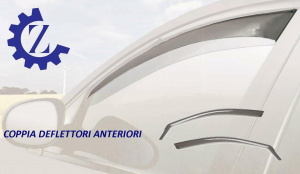 Deflettori Aria Antiturbo Per Dacia Sandero 5 Porte 2009- Anteriori