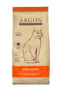Argon_Crocchette gatto sterilizzato pollo fresco 1,5 Kg