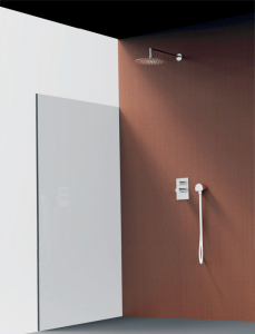 Borgia Frattini complete two-outlet shower setting