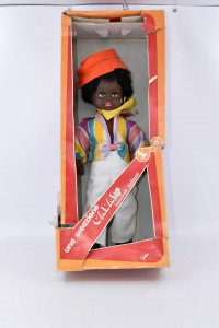 Doll From Collezzione Gabar African Height 48 Cm