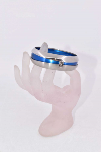 Armband Breil Secretly Stahl 6 Cm Mit Kreis Blau (divisibile)