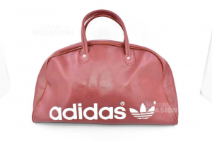 Duffle Bag From Gym Adidas In Faux Leather Made In Yugoslavia Art 4060 Years 60