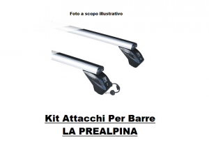 Kit Attacchi Per Barre La Prealpina Per Renault Scenic 2009