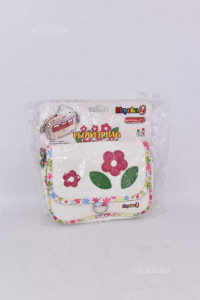 Handbag / Case For Nintendo Ds Lite,ds The New White With Flowers