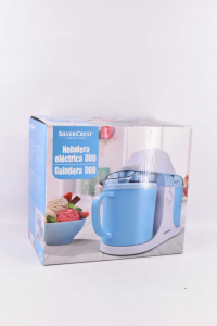 Ice Cream Maker Duo Silver Crest 300 Mlx2 Containers New With Instructions And Recipes