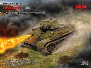 1/35 OT-34/76, WWII Soviet flamethrower tank
