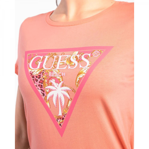 Guess T-Shirt Rosa Beach Wear