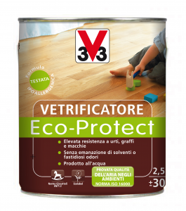 Vetrificatore Eco-Protect - Incolore Satinato 2,5 Lt