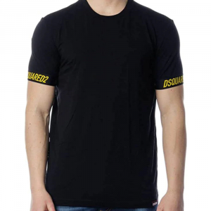 DSQUARED2 T-shirt Elastico Giallo