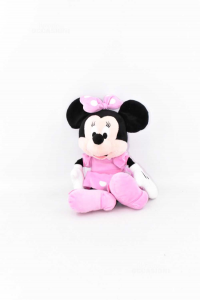 Stuffed Animal Minnie Dress Pink 35 Cm
