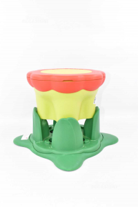 Stool For Children In Plastic Baby By Shaped As Flower Height 27 Cm