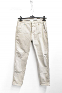 Pants Man Boy Bern Size.42 Cotton,beige