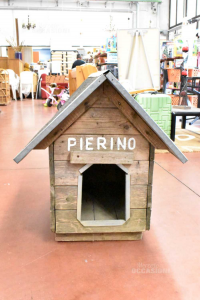 Kennel Dog For Outdoors Wood Pierino