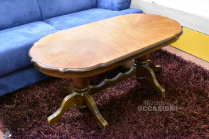 Wooden Table Oval For Living Room