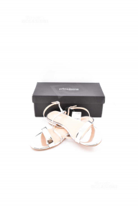 Sandals Woman Primadonna Silver Size 41 (pagati 39.99 Euro)