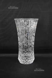 Vase Crystal Flower Stand H 30 Cm