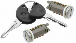 V PARTS set serrature con chiave  PIAGGIO Vespa LX 125ie Euro3 125 (2009-2010)2D
