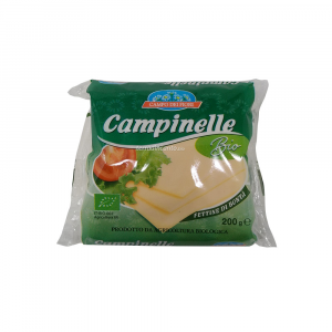 Campinelle bio - formaggio fuso a fette Campinelle