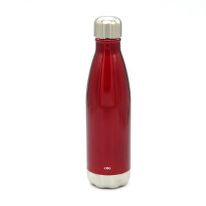 Bottiglia termica rosso lucido 500ml