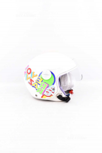 Motorcycle Helmet Boy / By Cgm White Fantasy New