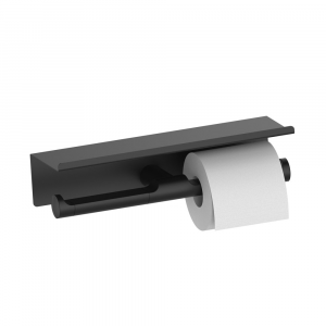 Double roll holder with shelf Morse Capannoli