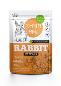Delicado Verde | Alimento Completo Per Conigli 500g