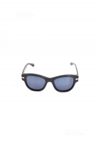 Sonnenbrille Trussardi Schwarz Td15909p Hergestellt In Italien