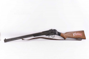 Gewehr Spielzeug Jahrgang Bengala 77° Patentiert Hergestellt In Italien 83 Cm