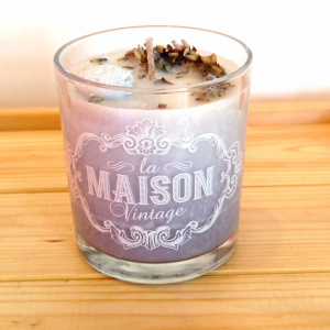 Candela in bicchiere Maison Vintage - Lavanda di Provenza