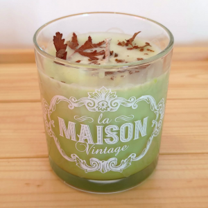 Candela in bicchiere Maison Vintage - Tè Verde e Tabacco