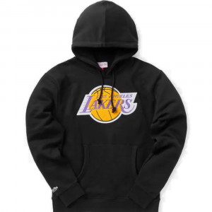 Mitchell&Ness Felpa La Lakers Chenille Logo Hoodie