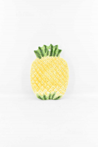 Plate Ceramic Pineapple 30x20 Cm