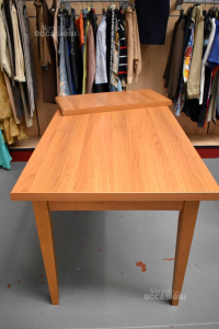 Table From Pranzo Wood Extendable With Brolunga 140x80 Cm