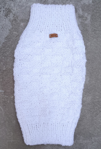  MAGLIONCINO invernale lana colore bianco taglia 33