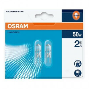 OSRAM 2 lampadine alogene 50W GY6.35