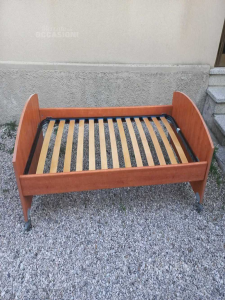 Bed Single With Slatted Base