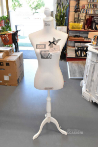 Mannequin Holder Dresses For Decoration Height Adjustable Color White Maison Du Monde