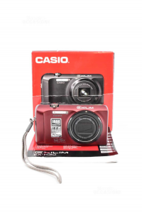 Machine Photographic Casio Andxilim 12.5x16.1 Mega P.color Bordeauxxwith Box