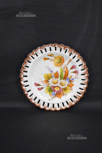 Ceramic Plate Bassano To Hang Diameter 21 Cm