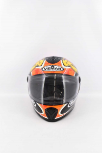 Helmet Motorcycle Vemar Gladiator Lion Size .xl - 61 With Dust Bag