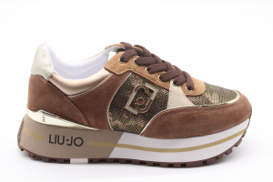 Liu Jo Sneakers platform in mesh camouflage