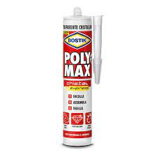 Bostik - Poly Max Cristal Express cartuccia 300gr